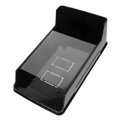 Cubierta Resistente al Agua Para Timbre Boton Soporte Negra CAJA PC+PVC IAITECH-CURI-PC
