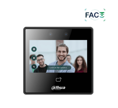 DHI-ASI3213A-W CONTROL DE ASISTENCIA CON  FACIA/TARJETA WIFI 4.3 PULGADA STOCK BODEGA