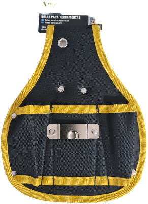 BOLSA Nylon PARA HERRAMIENTAS COLOR AMARILLA CON NEGRA TAMAÑO: 24*20