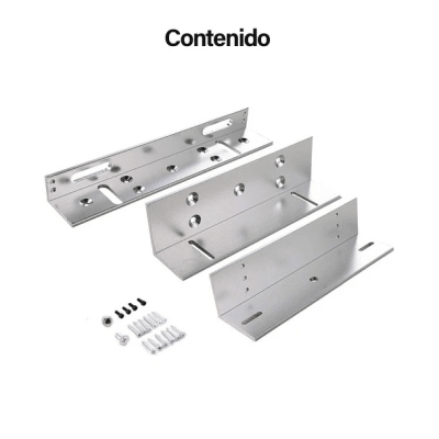 Soporte Bracket Tipo : L y Z  280KG Para Cerradura Retenedor Electromagnético Aluminio ACCESORIO  SP-LZ