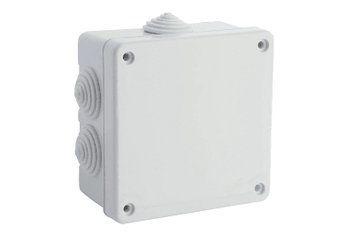 100*100*70 Caja Estanca Ip55 Pvc para sistema vigilancia1