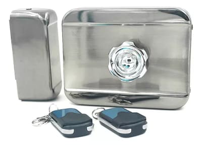 Cerradura Electronica Inalambrica Interiror 5V Con 2 Controles Remoto  A/AL/PRO:13*10*4CM