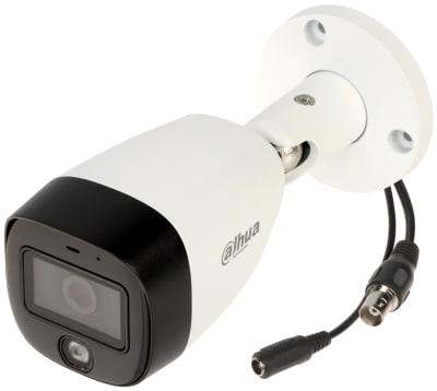 DH-HAC-HFW1500CMN-IL-A CAMARA BALA 5MP 2.8MM AUDIO DUALES INTELIGENTES 20MT IP67 METAL ANALOGA