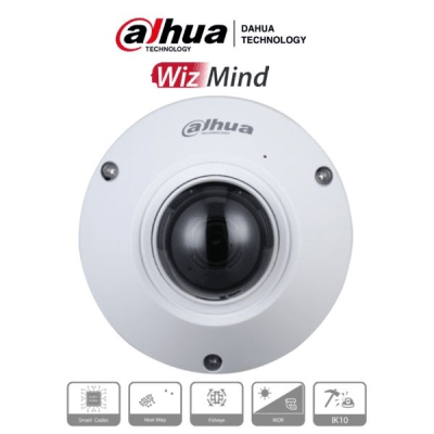 DH-IPC-EB5541N-AS CAMARA OJO PEZ IP POE 5MP 1.4MM MICROFONO WIZMIND MAPA DE CALOR,IP67 IK10 METAL MAX 256GB