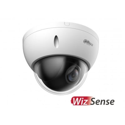 DH-SD22204DB-GNY CAMARA DOMO PTZ IP POE 2MP 4X 2.8-12MM IP66 IK10 Smart H.265+ SMD 3.0 WizSense1