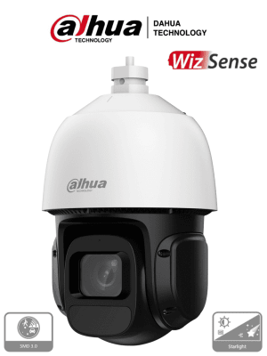 DH-SD3D216NB-GNY CAMARA PTZ IP POE 2MP 16X IR80 AUTO TRACKING SMD WIZSENSE AUDIO BIDIRECCIONAL CON SOPORTE DAHUA