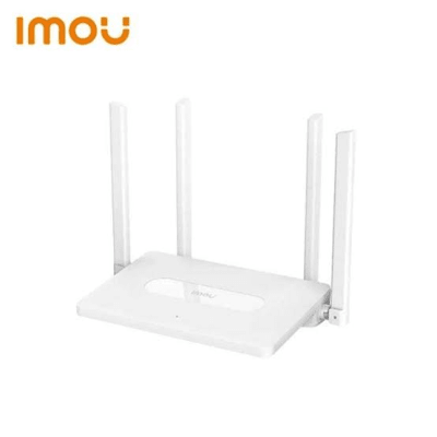 HR12F-B ROUTER 4CH 1200Mbps Doble Banda Wifi 300Mbps 2.4GHz y 867Mbps 5GHZ 12V 0.5A POR APP IMOU1