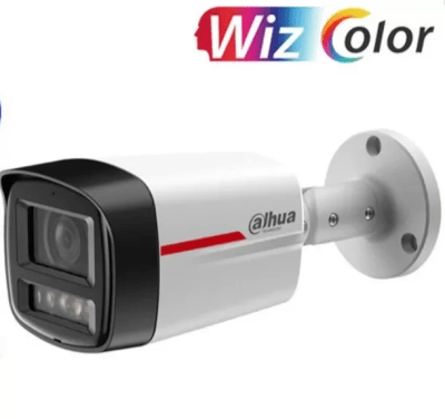 DH-IPC-HFW2449TLP-S-LED-PRO CAMARA BALA IP POE 4MP 2.8MM 50MT MIC WIZCOLOR MAX 256GB WizSense METAL