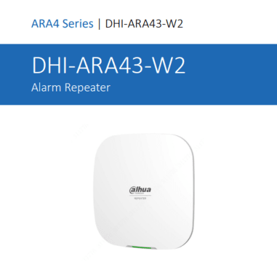 DHI-ARA43-W2 EXPANSOR DE ENTRADA INALAMBRICA MAX 32 EQUIPOS,Two-way RF,~434.6MHZ,PARA W2 DAHUA
