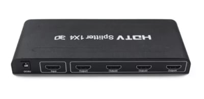 SPLITTER HDMI 1 A 4 , 4K ULHD , 4 SALIDA METAL
