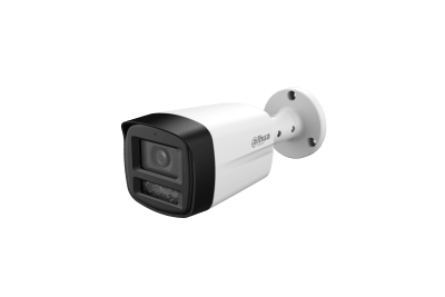 DH-HAC-HFW1239TLMN-IL-A CAMARA BALA 2MP 2.8MM MIC DUAL LED 40MT IP67 METAL+PLASTICA ANALOGA1