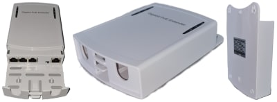 HX-GSPOE103-P EXTENSOR POE 1 A 3 MAX100MT 1000Mbps in 30W out 25.5w IEEE802.3AF/AT PROTECCION CONTRA