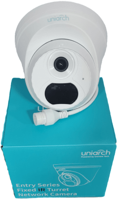 IPC-T132-AF28-ECO CAMARA DOMO IP POE 2MP 2.8MM IR30MT MIC ONVIF IP67 H.265+ PLASTICA UNIARCH