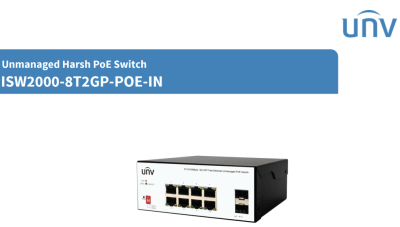 ISW2000-8T2GP-POE-IN Switch POE 130W 10CH 8Puertos 10~100Mbps 8POE+2 Ranuras SFP 1000Mbps IEEE 802.3at/af UÑV1