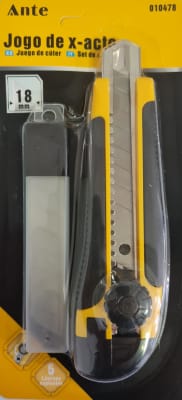 KIT CORTA CARTON CUTER CUCHILLO 6PCS ADS286 010478 MARCA: ANTE