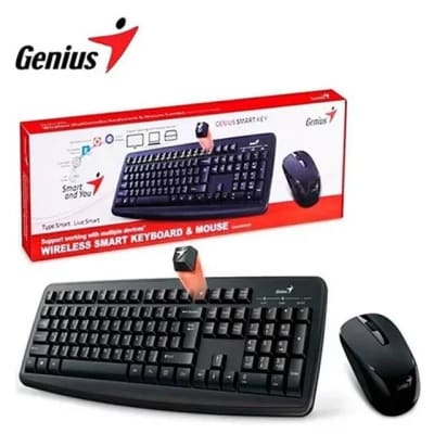 KM-8100 KIT TECLADO Y MOUSE INALAMBRICO