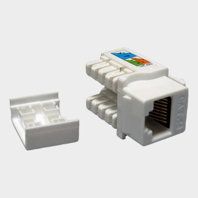 MODULO CAT5E HEMBRA RJ45 PATCH PANEL GC-MD5e-IN UÑV