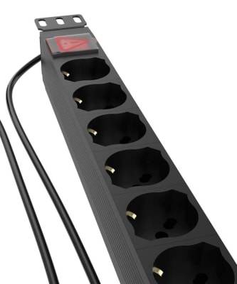 NEXXT PDU 8 TOMAS 1U 220V 16A CABLE 2MT MAX OUT 3500W CHILENO Regleta para montaje en bastidor1