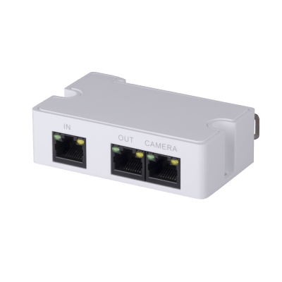 DH-PFT1300 EXTENSOR POE 1 A 2 IEEE 802.3af/at 100Mbps <25W 79×52×23mm DAHUA