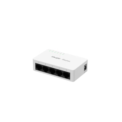 RG-ES05G-L Switch de 5 puertos, 10/100/1000 Mbps,No administrado, Sin PoE RUIJIE