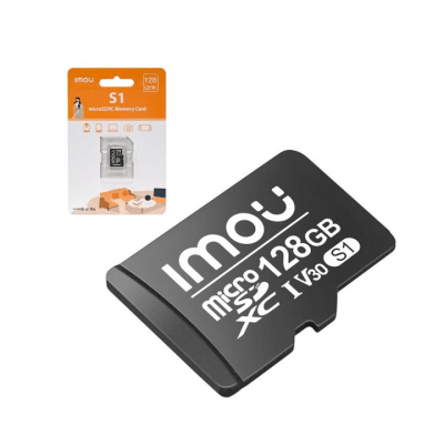 ST2-128-S1-IMOU 128GB TARJETA MEMORIA Micro SD Card Class 10, U3, V30 IMOU