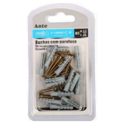 TORNILLOS CON TARUGO 3.5X25MM-M5X25MM ANTE