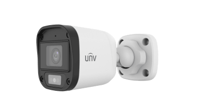 UAC-B112-AF28-DL CAMARA BALA 2MP 2.8MM IR20MT MICROFONO COLOR INTERIGENTE IP67 PLASTICA 12V 2A ANALOGA (Compatible DAHUA/HIKVISION) UÑV