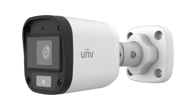 UAC-B115-AF28-W CAMARA BALA 5MP 2.8MM 20MT MICROFONO COLORHUNTER IP67 PLASTICA 12V 2A ANALOGA (Compatible DAHUA/HIKVISION) UÑV