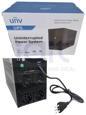 1200VA 720W UPS UPS1200-SEA-CEE 169~278AV 50 Hz / 60 Hz Smart Line-interactive,Plomo-ácido 4 Salidas UÑV