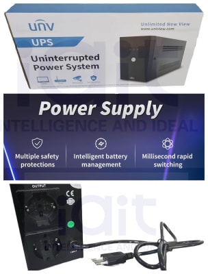 800VA 480W UPS UPS800-SEA-CEE 169~278AV 50Hz/60Hz Smart Line-interactive,Plomo-ácido Con 2 Salidas UÑV