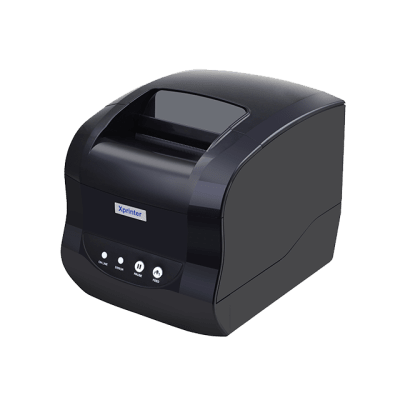 XP-365B Impresora Termica Etiqueta Resolution Print width,16~82mm,Printing speed MAX,152mm/s,4M,USB