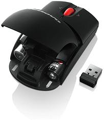 MOUSE INALAMBRICO LENOVO 2.4Ghz,1600DPI,3V AA Batería de Larga Duración,MAX 10MT,MODELO: MORFFHL ,MA2