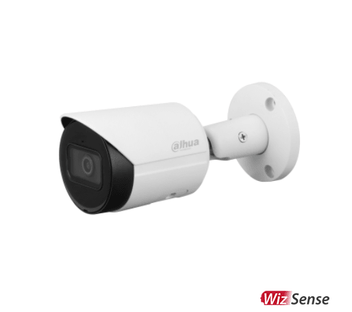 DH-IPC-HFW2841SP-S CAMARA BALA IP POE 8MP 2.8MM IR30MT WIZSENSE SMD CRUCE LINEA MIC 256GB METAL IP672