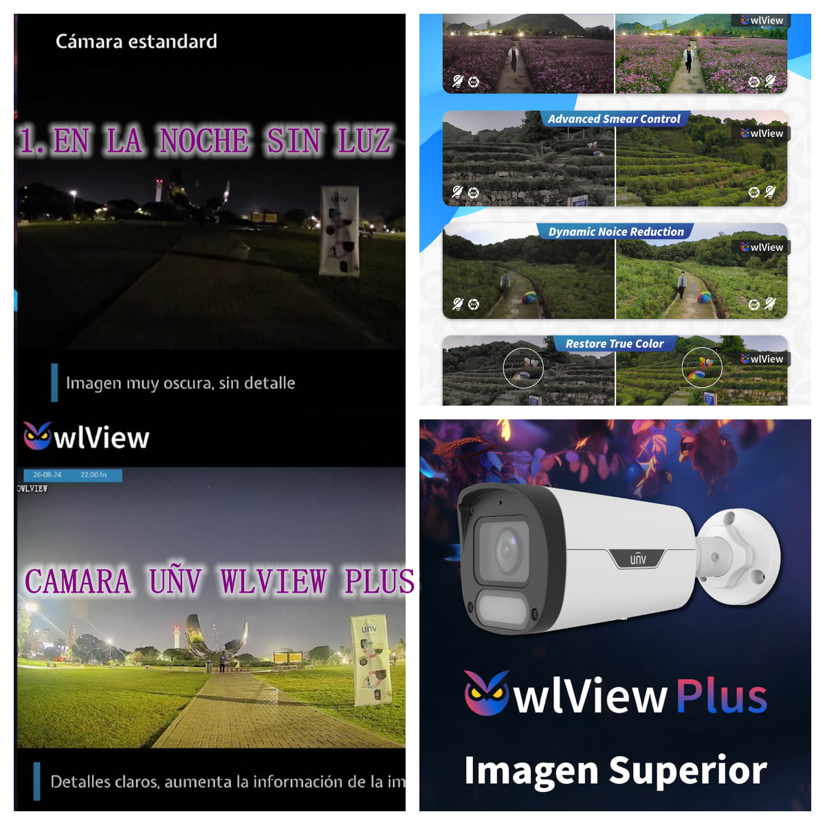 IPC2312LE-ADF28KM-WP CAMARA BALA IP POE 2MP 2.8MM WIZCOLOR 30MT ONVIF MIC IP67 256GB METAL+PLAS UÑV3