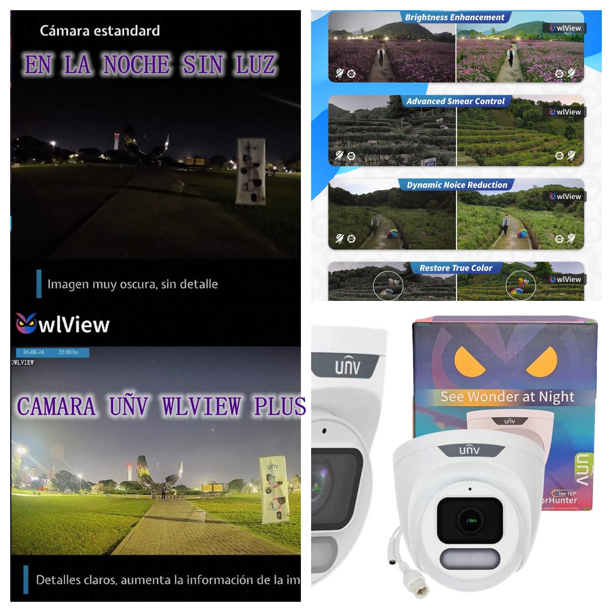 IPC3628LE-ADF28K-WP CAMARA DOMO IP POE  8MP 2.8MM 30MT WIZCOLOR Wise-ISP MIC IP67 METAL+PLASTICA UÑV3