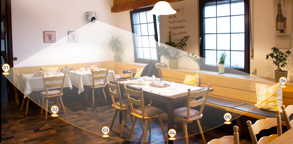 IPC-K2MN-3H1WE CAMARA Mini PT WIFI Ranger 3MP 3.6mm FullColor 10mt,Micro SD MAX 512GB 2.4Ghz IMOU5