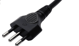CABLE DE  PODER 220V 1mt 0