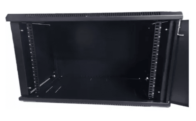 GABINETE RACK 4U FIJO A PARED CON BANDEJA METAL ACCESORIO2