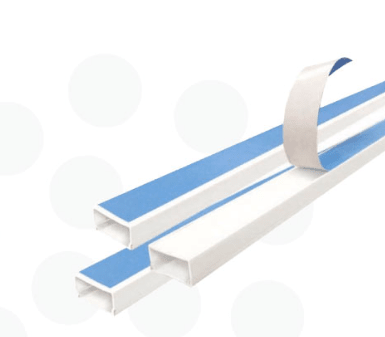 Canaleta 20*10 2mts Pvc Bandeja Con Pegamento1