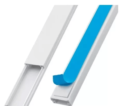 Canaleta 40*16 2mts Pvc Bandeja Con Pegamento 1