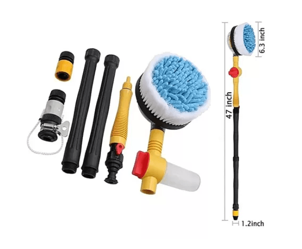 Cepillo de lavado giratorio para lavadora a presión3