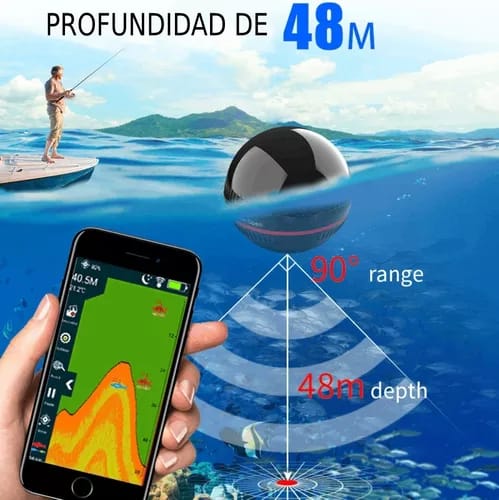 XA02 Buscador de Pescad Erchang para Fihsing 48m/160 pies5