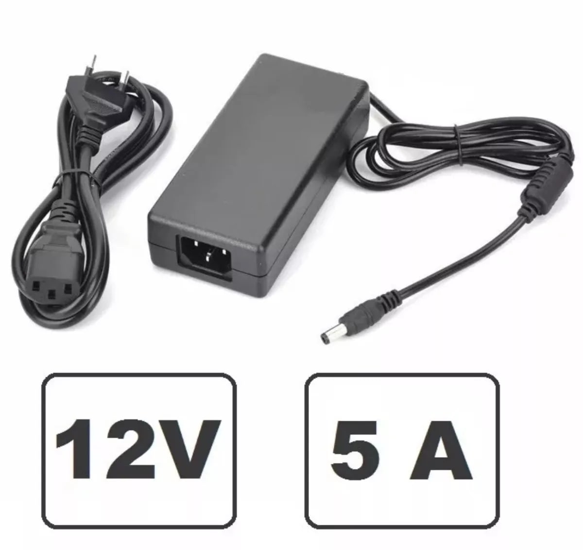 TRANSFORMADOR PLASTICA 12V 5A 1