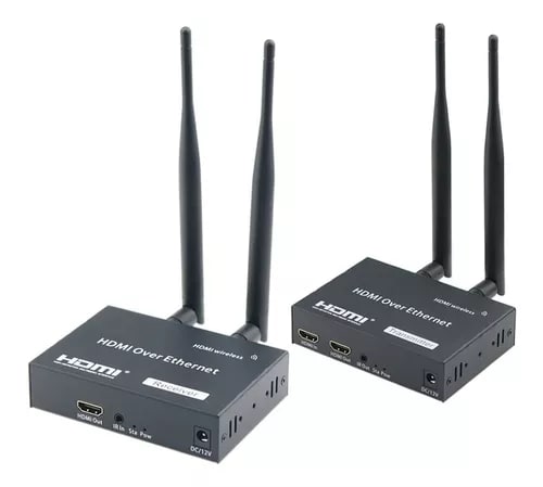 200MT WIFI  EXTENSOR HDMI  1080P 2.4Ghz 5Ghz(Trans*2+Antenas*4+IR*2) 0