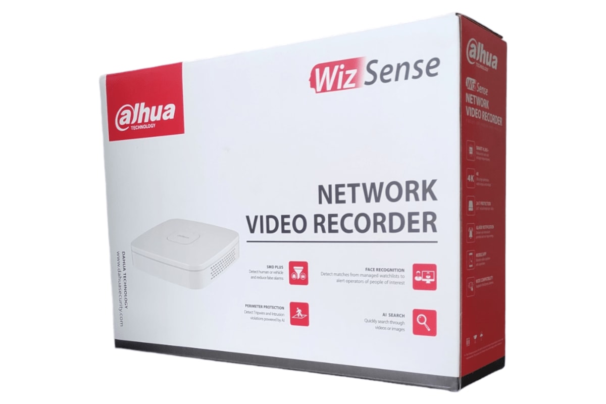 DHI-NVR2116-I2 NVR 16CH SIN POE SMD Plus Red WizSense inteligente AI H.265+ Max 10TB DAHUA4