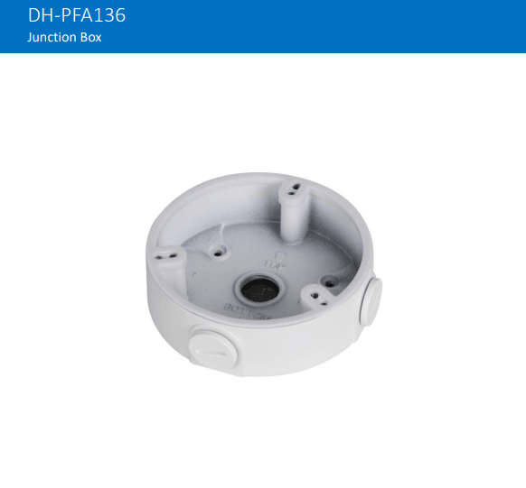 DH-PFA136 SOPORTE BASE BOX CILINDRO 110MMx34MM ALUMINIO MAX 1KG 0