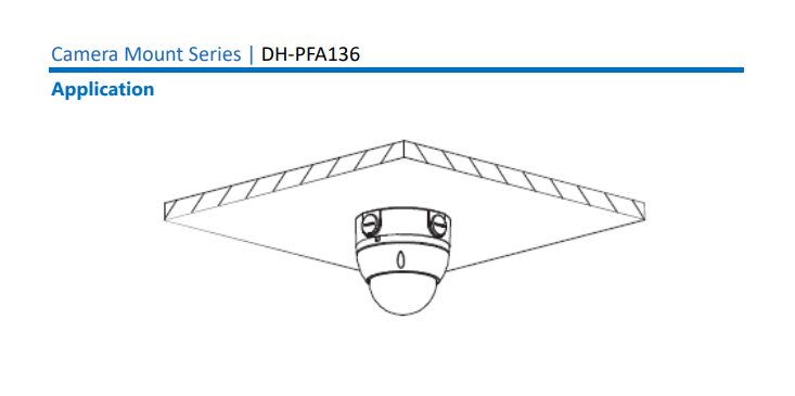DH-PFA136 SOPORTE BASE BOX CILINDRO 110MMx34MM ALUMINIO MAX 1KG3