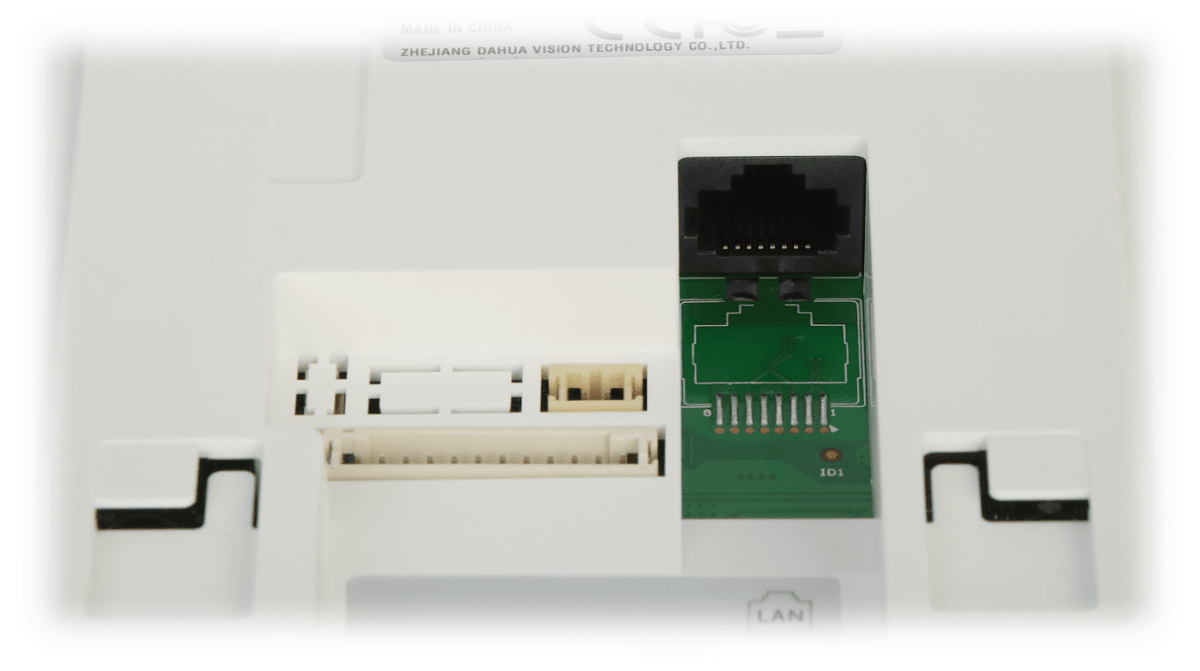 DHI-VTH2611L-WP MONITOR 4.3 PUGADA INTERIOR TOUCH WIFI IP POE COLOR:BLANCO DAHUA VIDEO PORTERO4