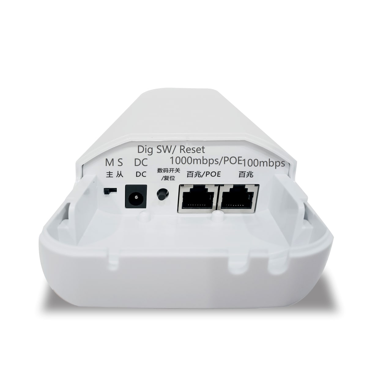 5KM KIT ANTENA Par POE 24V/12V(PoE no estándar) 1000Mbps 5~10 CAMARAS 802.11AC DE DOBLE FLUJO DE 5.8GHZ 900Mbps IAI TECH2