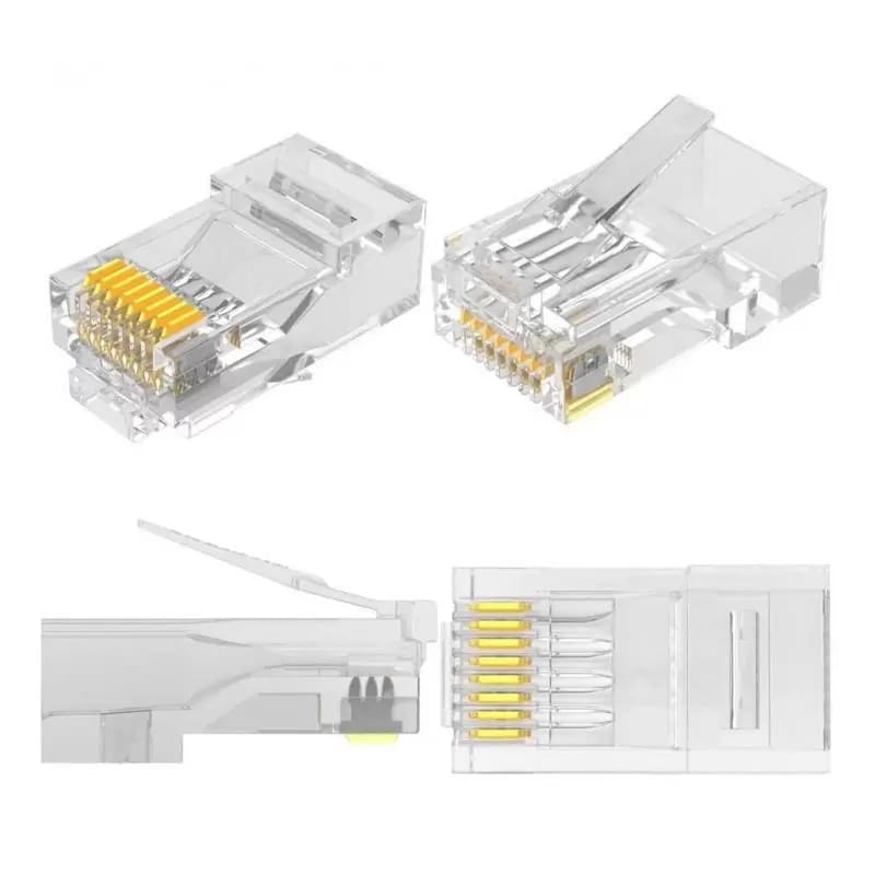 Conector RJ45 Cat5E utp Plástica4